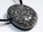 Preview: gray coral with cord or silver 925