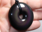 Preview: rainbow obsidian with cord