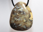 Preview: dendrite opal with cord or silver 925
