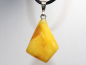 Preview: amber with cord or silver 925