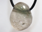 Preview: actinolite quartz with cord or silver 925