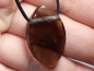 Preview: smoky quartz with cord or silver 925