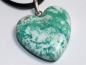 Preview: malachite in dolomite with cord or silver 925
