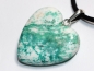 Preview: malachite in dolomite with cord or silver 925