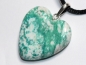 Preview: malachite in dolomite with cord or silver 925