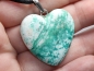 Preview: malachite in dolomite with cord or silver 925