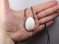 Preview: scolecite with cord or silver 925