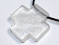 Preview: rock crystal with cord or silver 925
