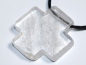 Preview: rock crystal with cord or silver 925