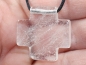 Preview: rock crystal with cord or silver 925