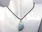 Preview: larimar with cord or silver 925