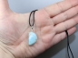 Preview: larimar with cord or silver 925
