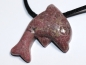 Preview: rhodonite with cord or silver 925
