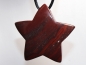 Preview: red jasper with cord or silver 925