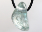 Preview: blue topaz with cord or silver 925