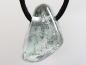 Preview: blue topaz with cord or silver 925
