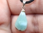 Preview: larimar with cord or silver 925