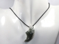 Preview: moss agate with cord or silver 925