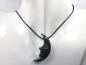 Preview: moss agate with cord or silver 925