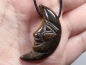 Preview: tiger's eye with cord or silver 925