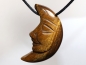 Preview: tiger's eye with cord or silver 925
