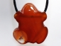 Preview: carnelian with cord or silver 925