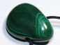 Preview: malachite with cord or silver 925