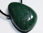 Preview: malachite with cord or silver 925