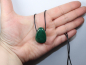 Preview: malachite with cord or silver 925