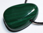 Preview: malachite with cord or silver 925