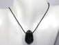 Preview: moss agate with cord or silver 925