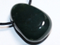 Preview: moss agate with cord or silver 925