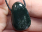 Preview: moss agate with cord or silver 925