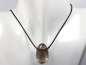 Preview: smoky quartz with cord or silver 925