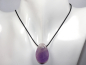 Preview: amethyst with cord or silver 925