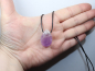 Preview: amethyst with cord or silver 925
