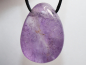 Preview: amethyst with cord or silver 925