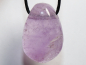 Preview: amethyst with cord or silver 925