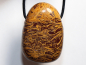 Preview: snake jasper with cord or silver 925