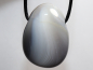 Preview: Botswana agate with cord or silver 925
