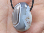 Preview: Botswana agate with cord or silver 925