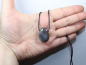 Preview: Botswana agate with cord or silver 925