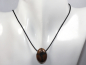 Preview: cross stone with cord or silver 925