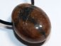 Preview: cross stone with cord or silver 925