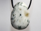 Preview: tree agate with cord or silver 925