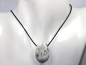 Preview: tree agate with cord or silver 925