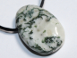 Preview: tree agate with cord or silver 925