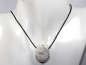 Preview: tree agate with cord or silver 925