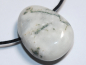 Preview: tree agate with cord or silver 925