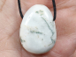 Preview: tree agate with cord or silver 925